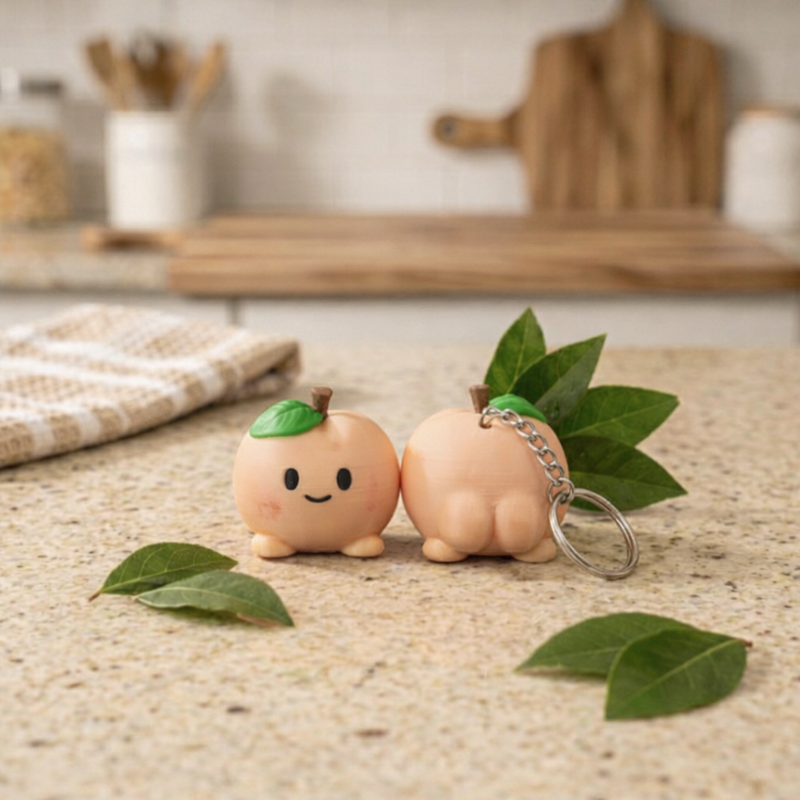 Peachy - Llavero Nalgoncito 3D