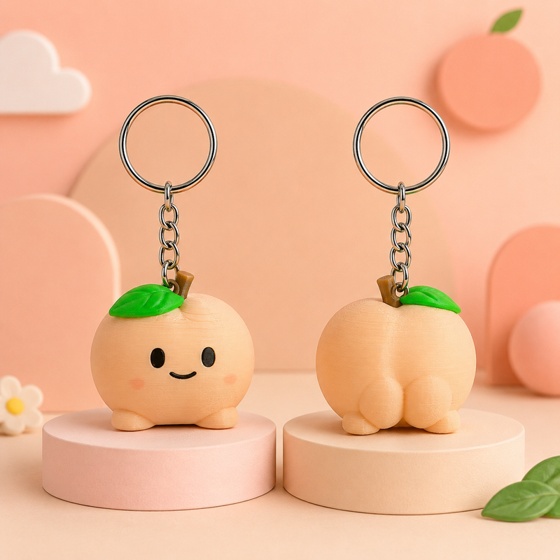 Peachy - Llavero Nalgoncito 3D
